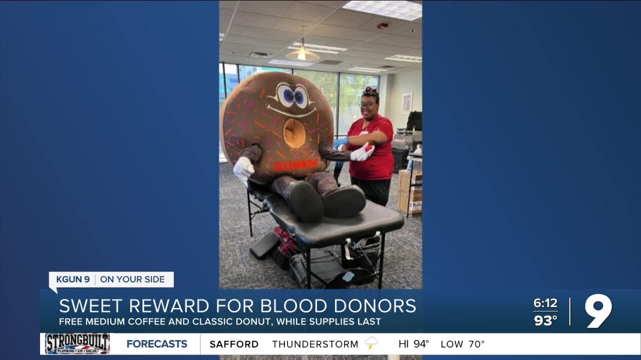 Dunkin' partners with American Red Cross to encourage summer blood donations