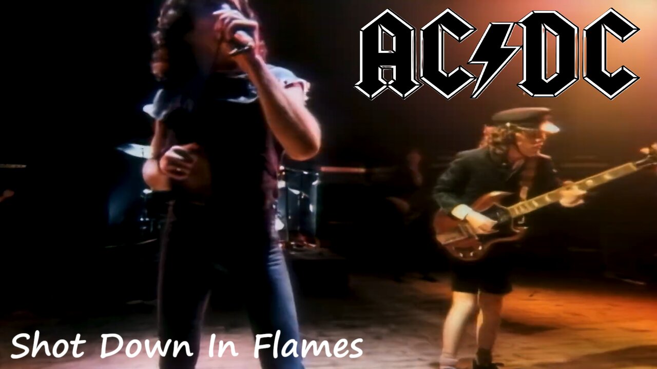 AC/DC - Shot Down In Flames (Promo Video)