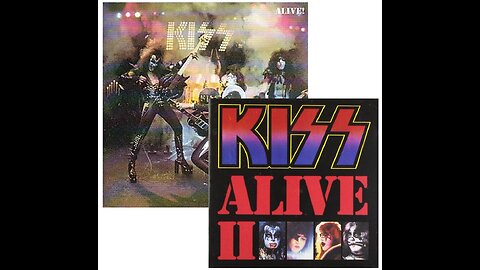 Kiss Alive 1 and 2