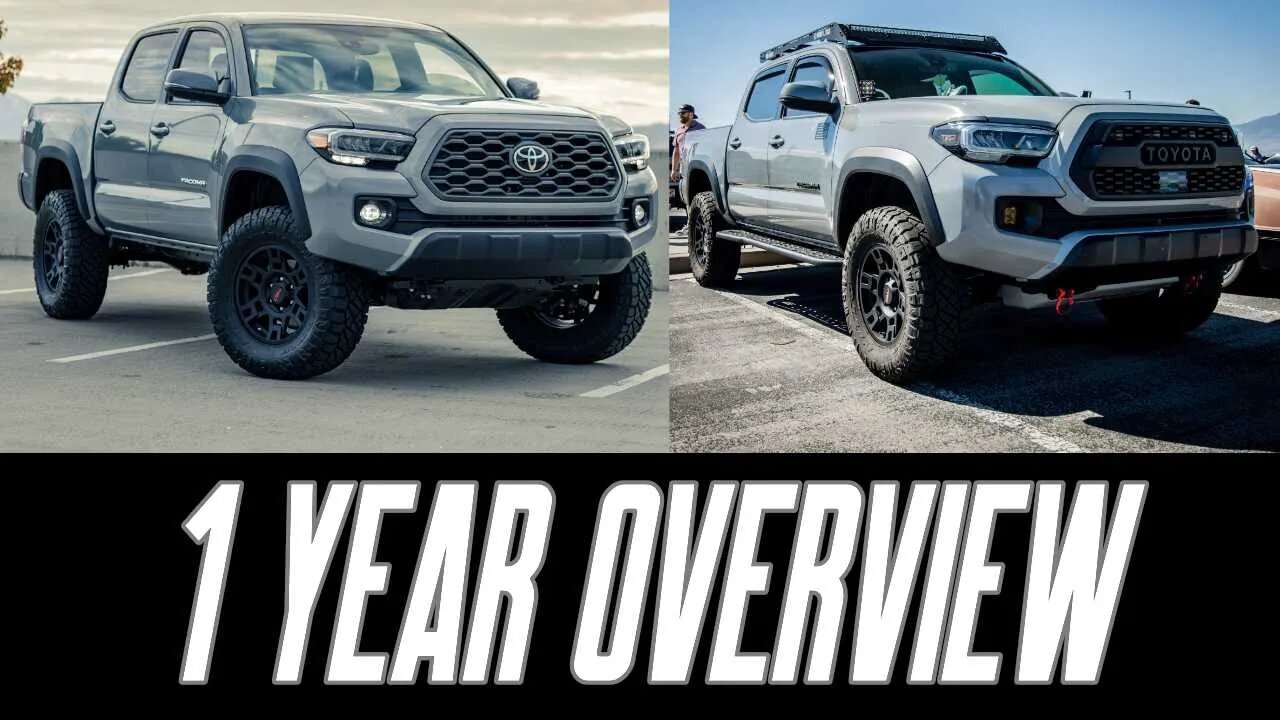 1 Year 2020 Tacoma Overview | #tacoma #toyota #tacomamods