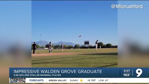 Impressive Walden Grove Graduate excelling on and off the baseball field
