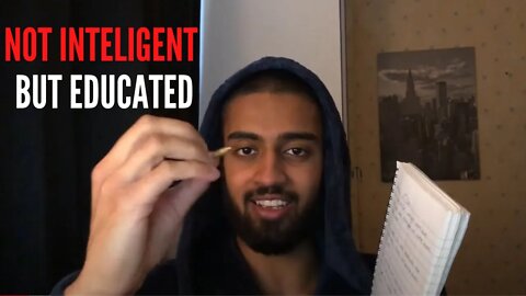 Hamza I’m not super Inteligent, I am Educated 😎