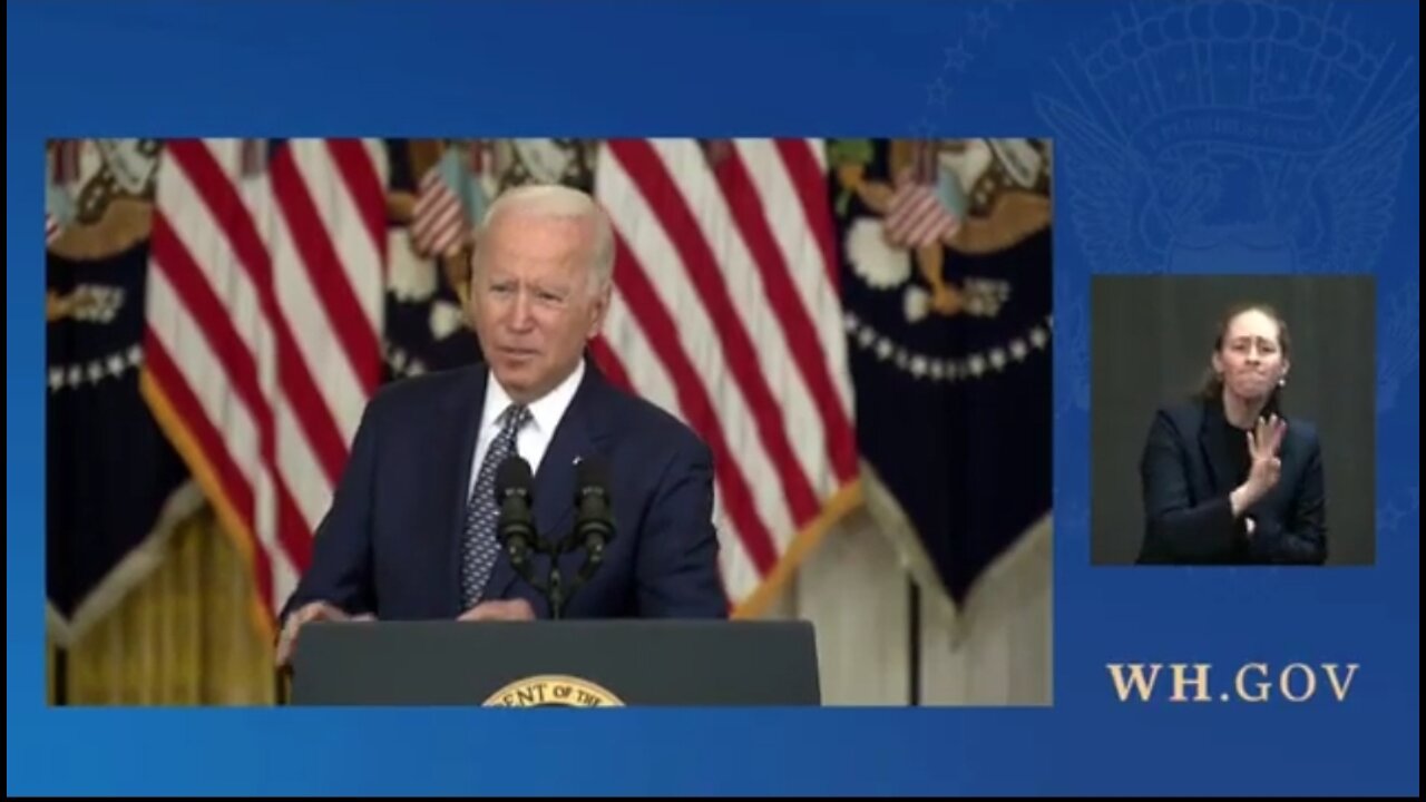 Biden Suggests DeSantis & Abbott Are Making Children Sick With Anti-Mask Mandates