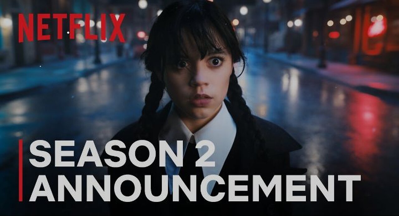 Wednesday Addams | Season 02 Announcement | NETFLIX