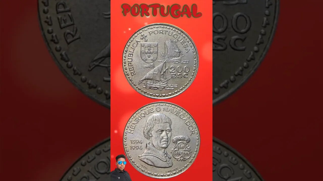 Portugal 200 Escudos 1994.#shorts #education #coinnotesz