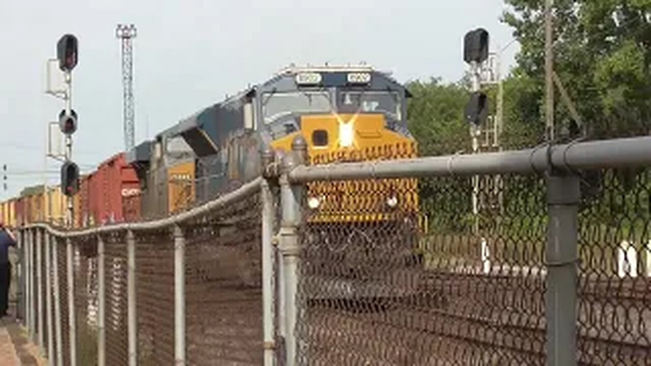 CSX M364 Manifest Mixed Freight Train from Marion, Ohio August 20, 2022