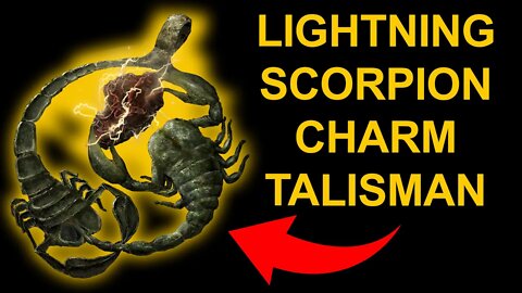 Lightning Scorpion Charm Talisman - Elden Ring