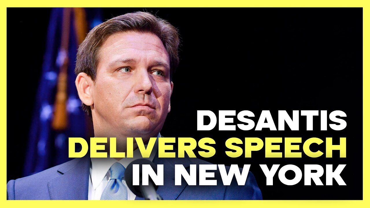 DeSantis Talks Law & Order at New York City Rally