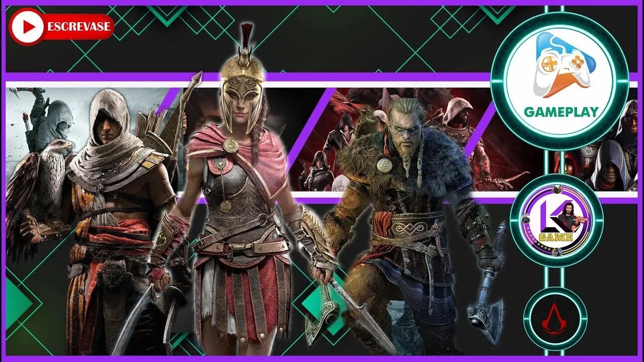 ASSASSIN'S CREED ORIGINS - O ESCARAVELHO #PARTE 05# GAMEPLAY