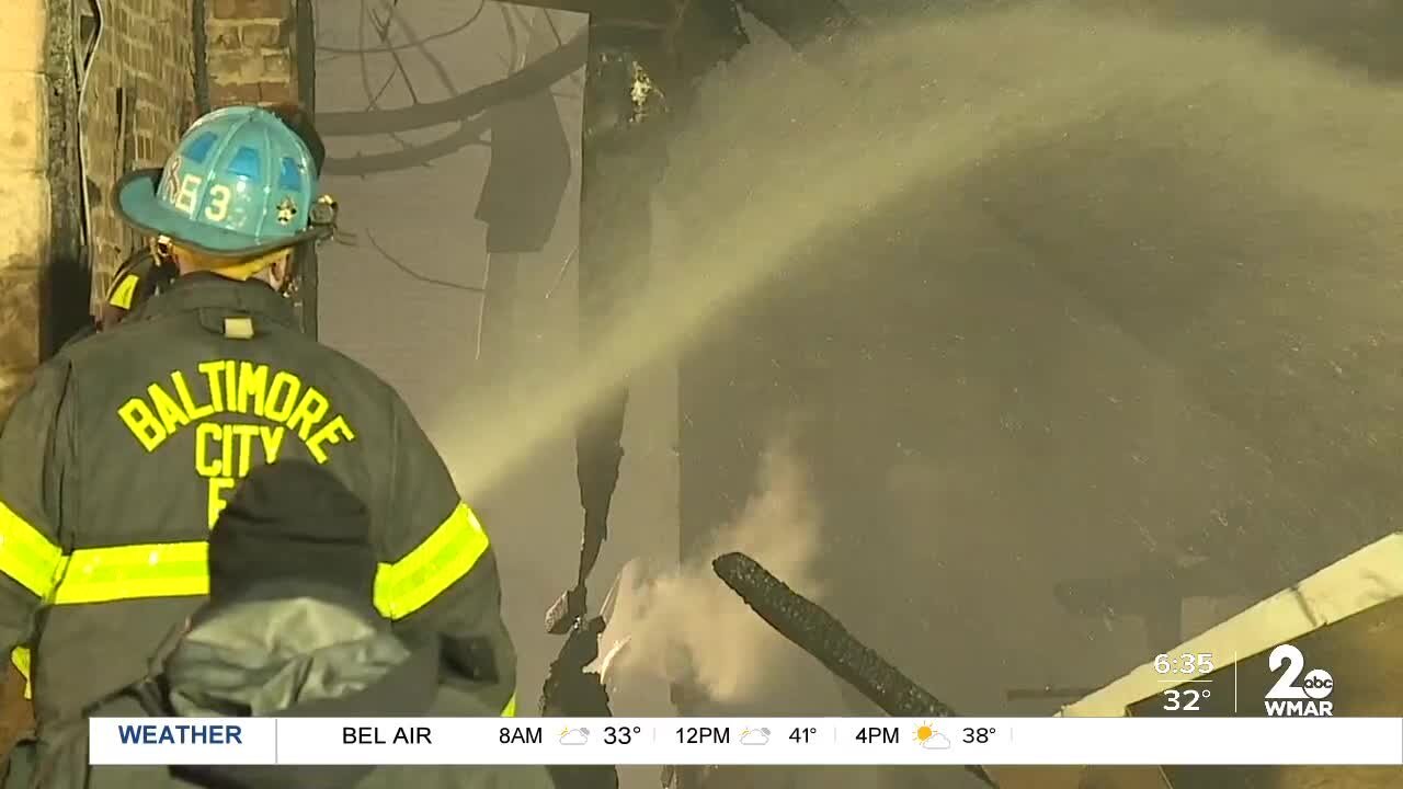 Neighbors react to Baltimore fatal fire