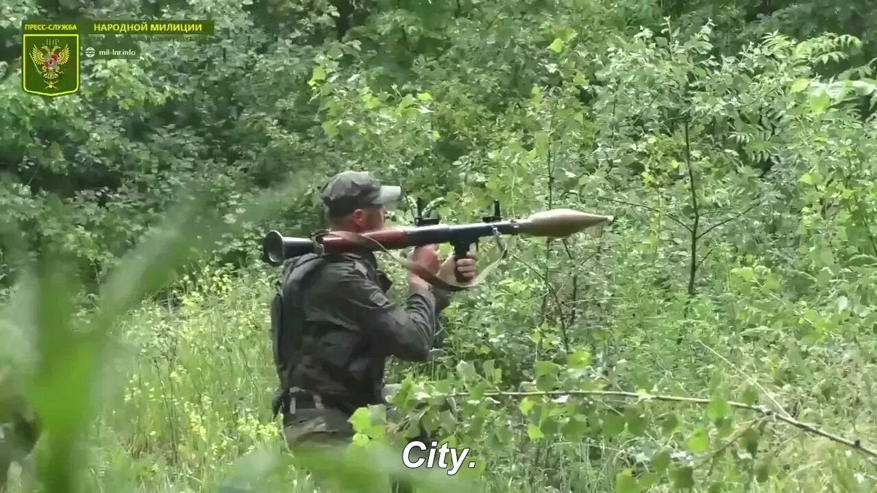 LPR Reconnaissance Group Destroyed Ukrainian Firing Point In The Vicinity Of Severodonetsk