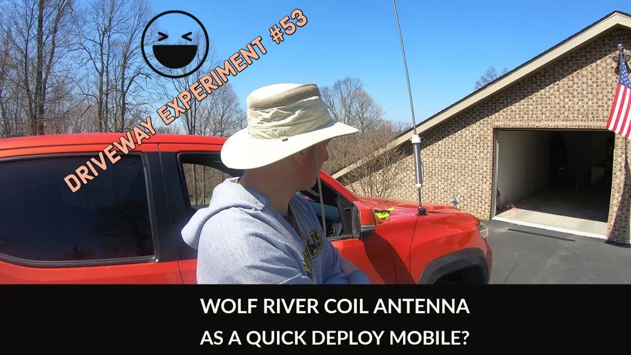 Wolf River Coil as a quick deploy vehicle mount antenna?