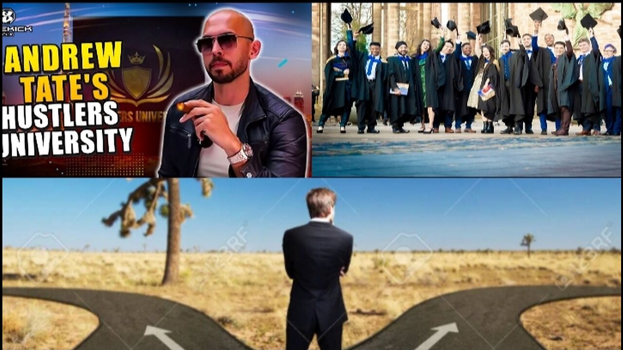 What are you gonna choose . TWD VS UNIVERSITY