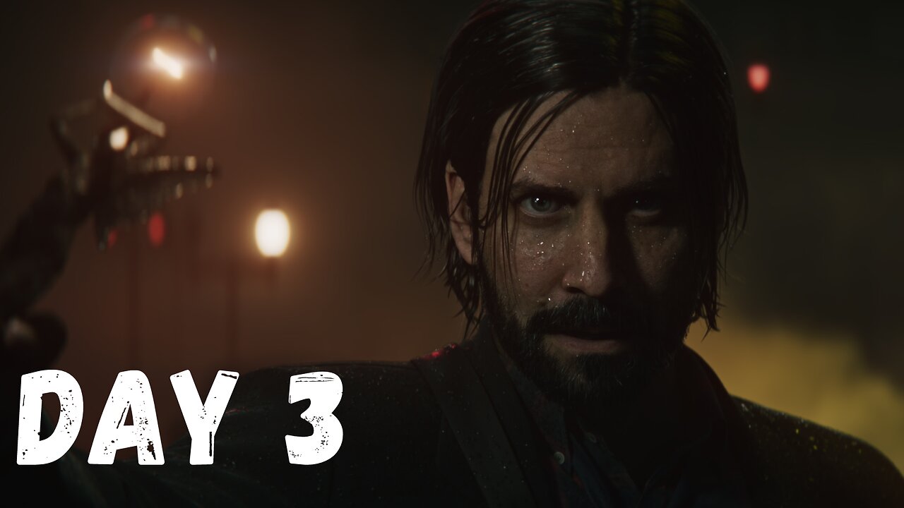 🔴ALAN WAKE 2 PC Walkthrough Gameplay Day 3 - (FULL GAME)