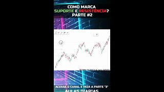 ✅ TRADE SUPORTE E RESISTÊNCIA CORRETO pt2 - Cortes Trading #3