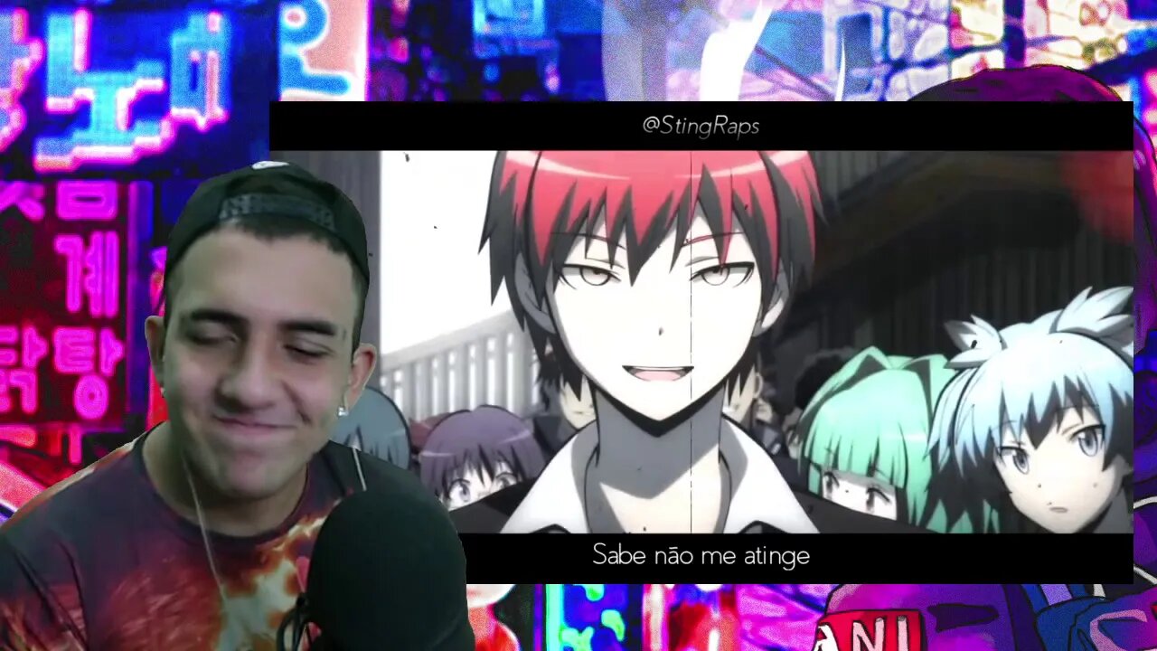 Rap do Karma (Assassination Classroom) | Instinto Assassino | Sting (@Prod Hunter​) [ React ]