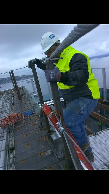 I’m between trucks waiting on mud…..