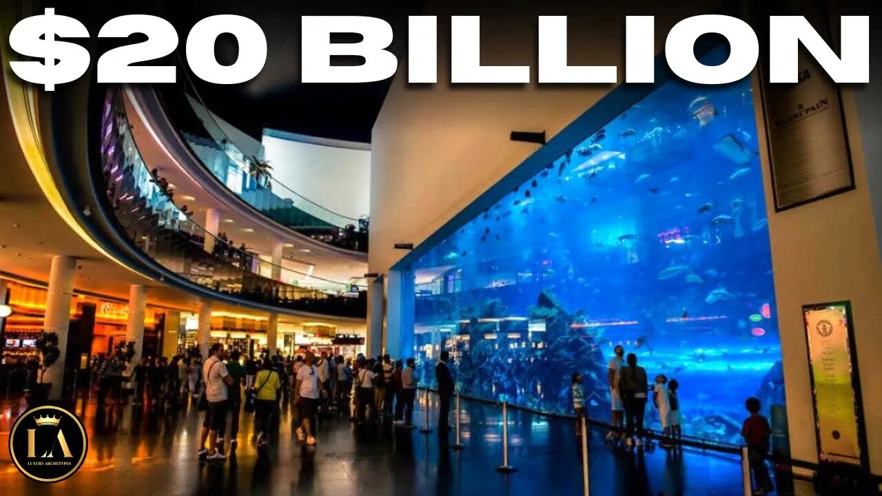 INSIDE THE LARGEST MOST EXPENSIVE MALL IN DUBAI