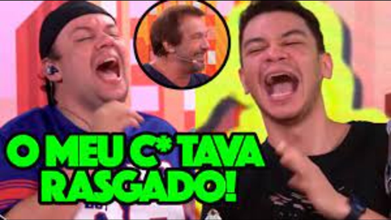 IGOR GUIMARÃES DEU SHOW NO PÂNICO E QUASE MATA TODO MUNDO DE TANTO RIR