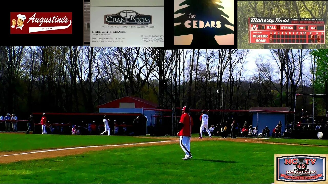 NCTV45 PRESENTS HIGH SCHOOL BASEBALL MONTOUR AT NEW CASTLE APRIL 23 2021 from Flaherty Field