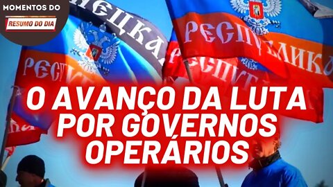 Estado Operário de Lugansk e Donetsk estão em operação com independência | Momentos