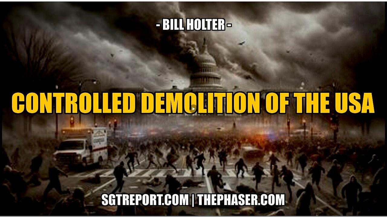 THE CONTROLLED DEMOLITION OF THE USA - Bill Holter (2.21.24) sgtreport.com