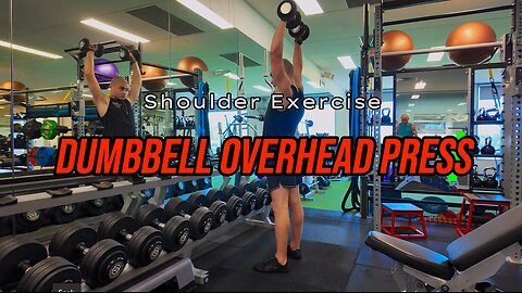 Dumbbell Overhead Press | SHOULDER Exercise