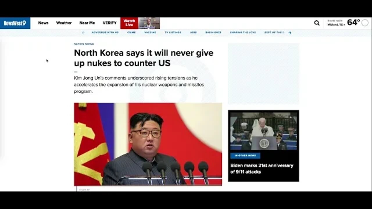 #NorthKorea Declared #NuclearState and Says U.S.Is working to collapse his reign and will FIRE NUKES