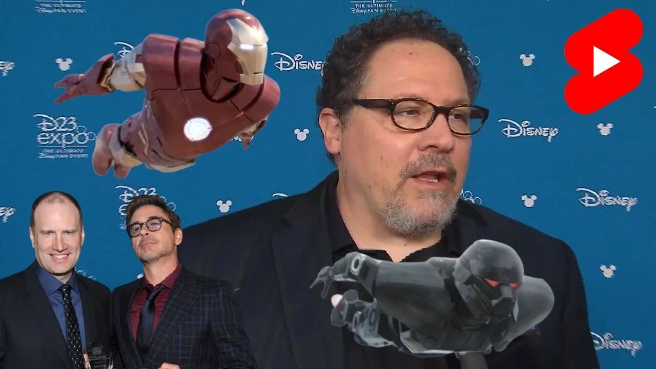 Jon Favreau Talks about a MARVEL STAR WARS Mashup with Robert Downey Jr. #Shorts #YouTubeShorts