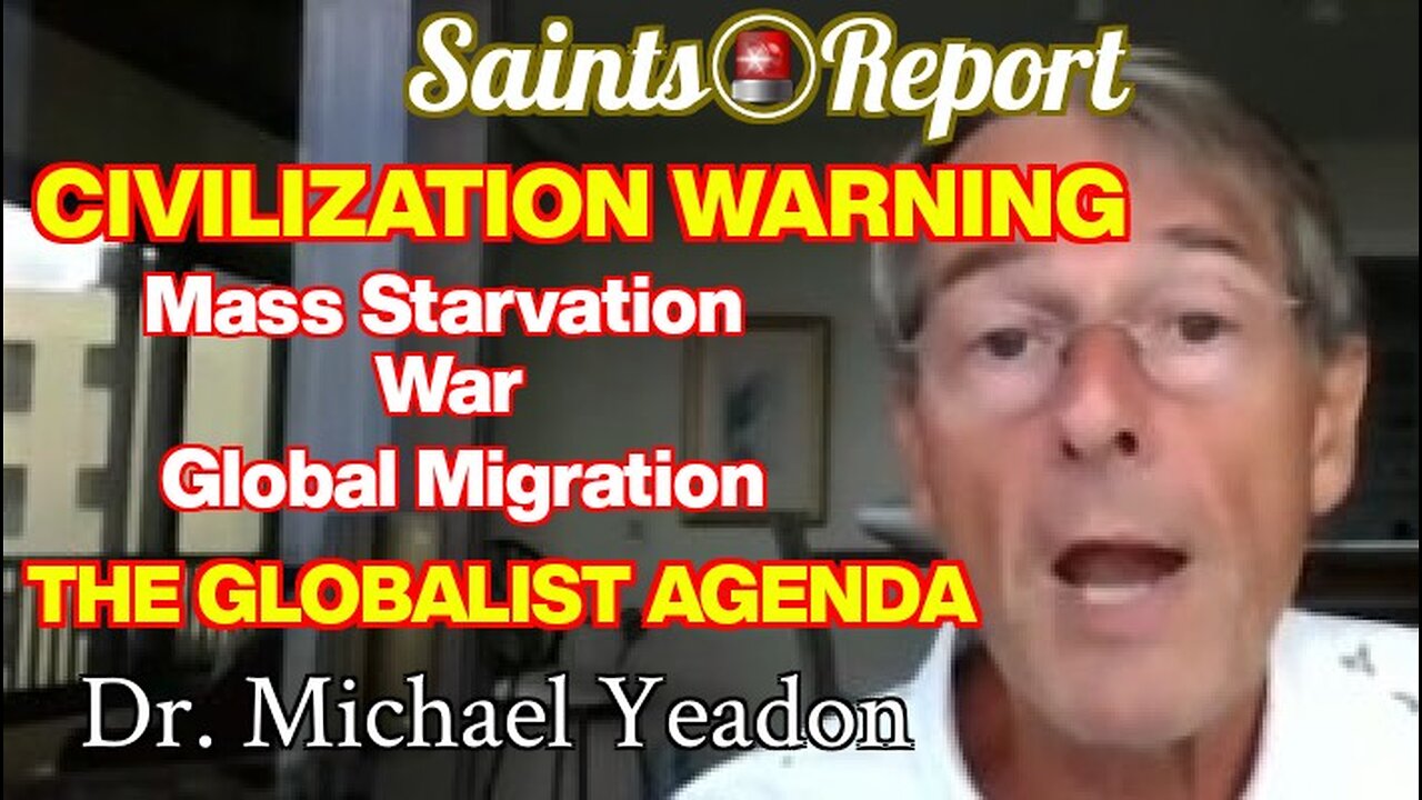 2712. ⚠️CIVILIZATION WARNING ⚠️ Dr. Michael Yeadon