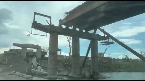 A new crossing between Severodonetsk and Lisichansk