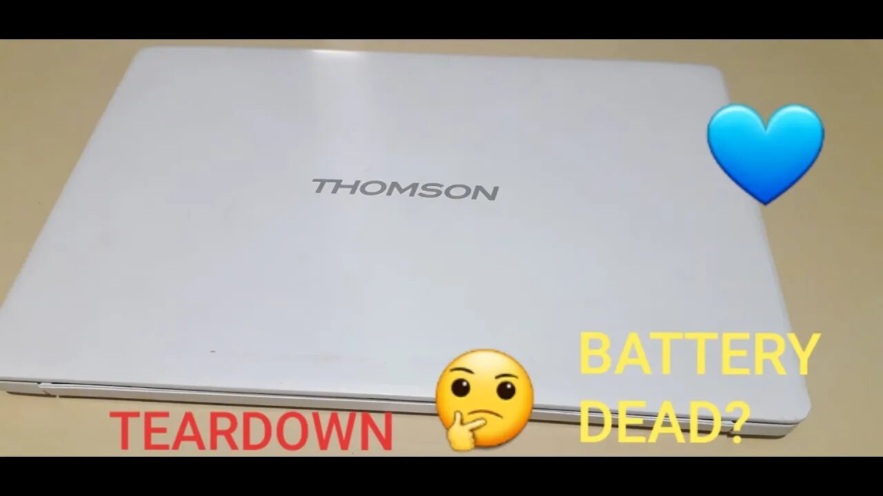 THOMSON NEO14A LAPTOP TEARDOWN(pt1)BATTERY