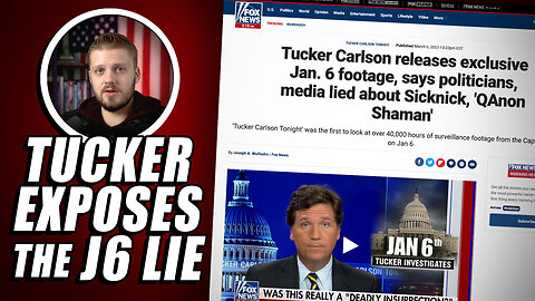 Tucker Carlson DESTROYS The J6 "Insurrection" Lie (Ray Epps & QAnon Shaman)