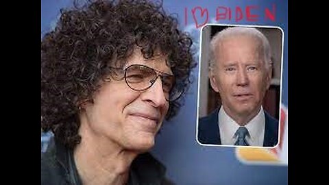 Sellout, Stern Sucks up to Biden!