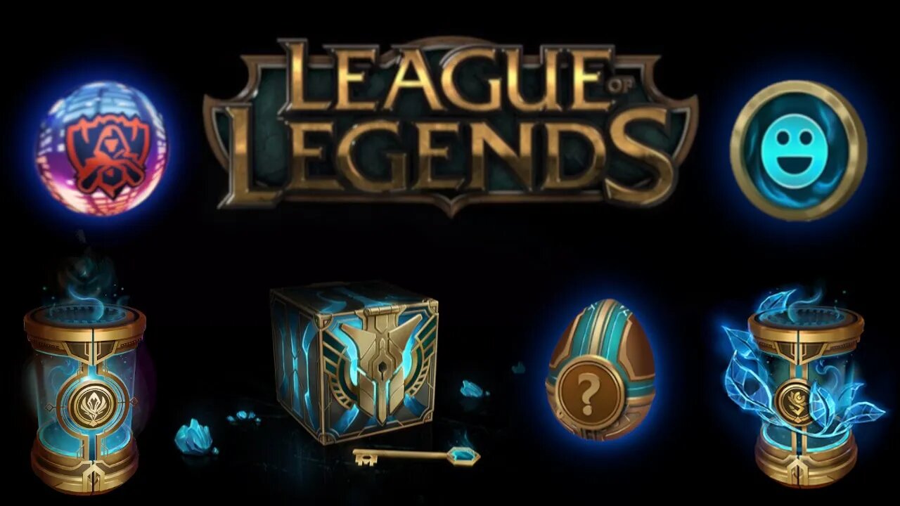 League of Legends - Pelo Menos Ganhei 1 Skin Lendária!