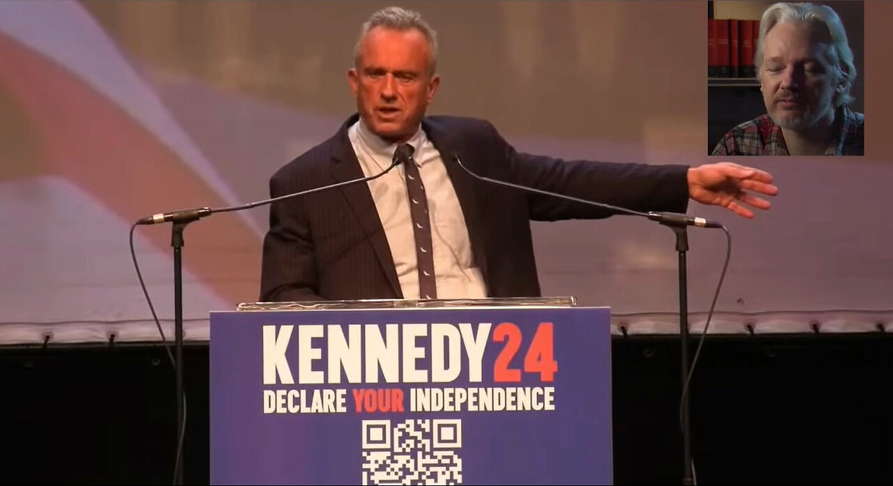 El candidato presidencial Robert F. Kennedy Jr pide la libertad de Julian Assange