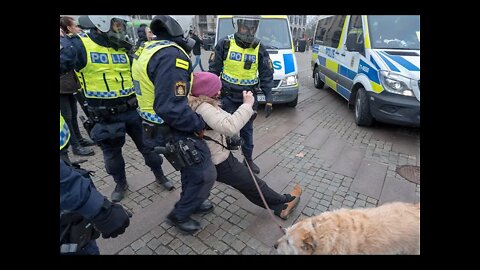 Massiv polisinsats på World Wide Rally Malmö