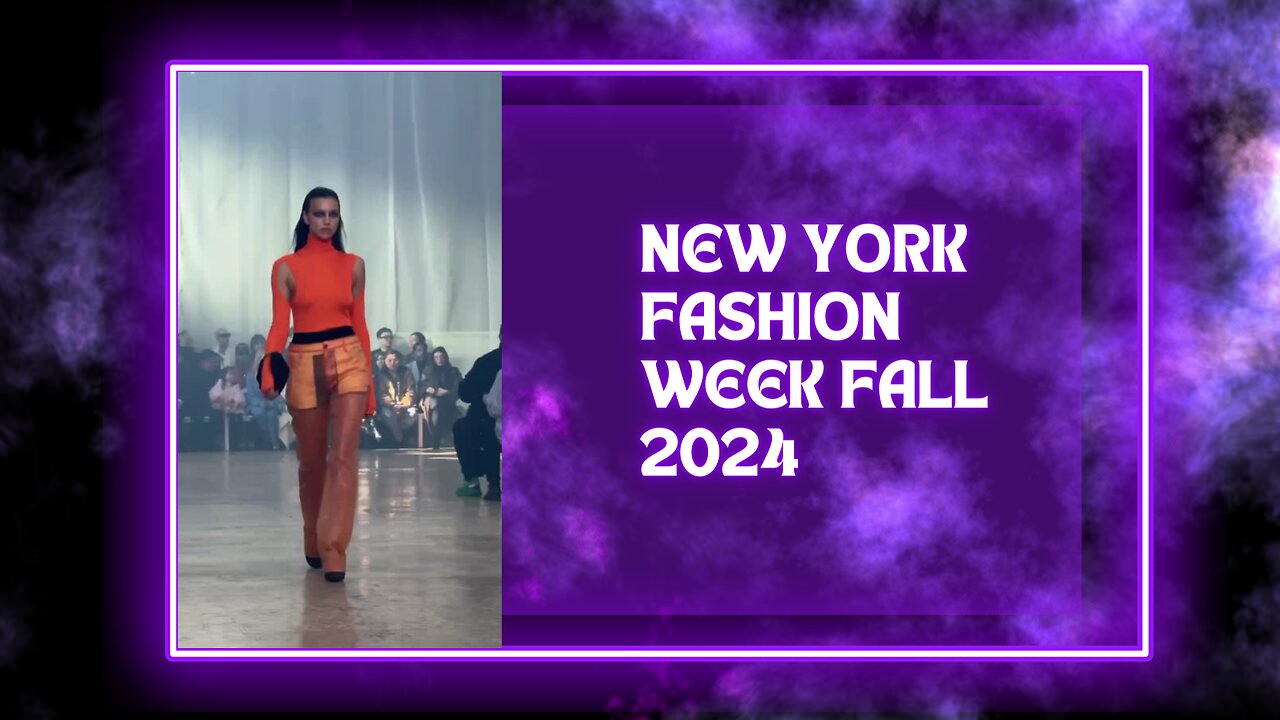 New York Fashion Week Fall 2024