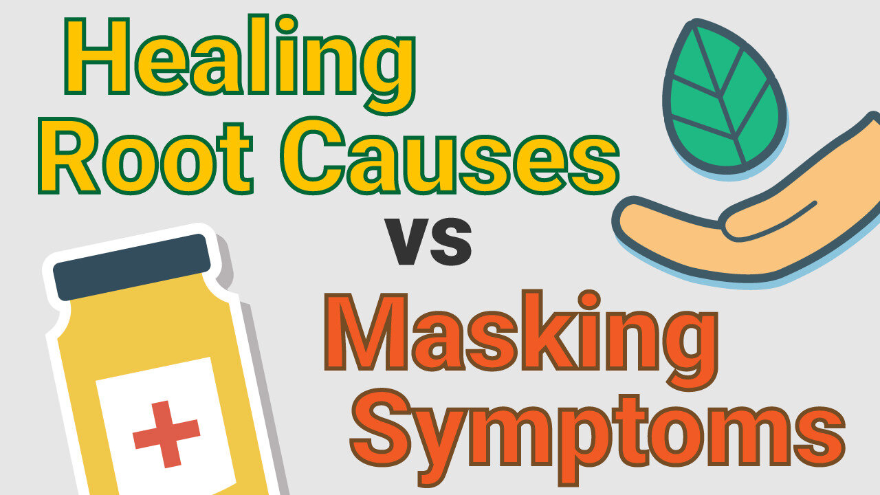 Healing the ROOT CAUSES of disease versus the MASKING of SYMPTOMS - Meridiogram Ep 1