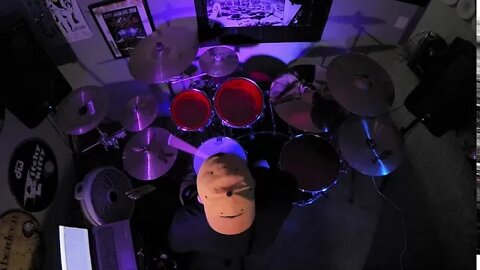 Cum on Feel the Noise, Quiet Riot Drum Cover
