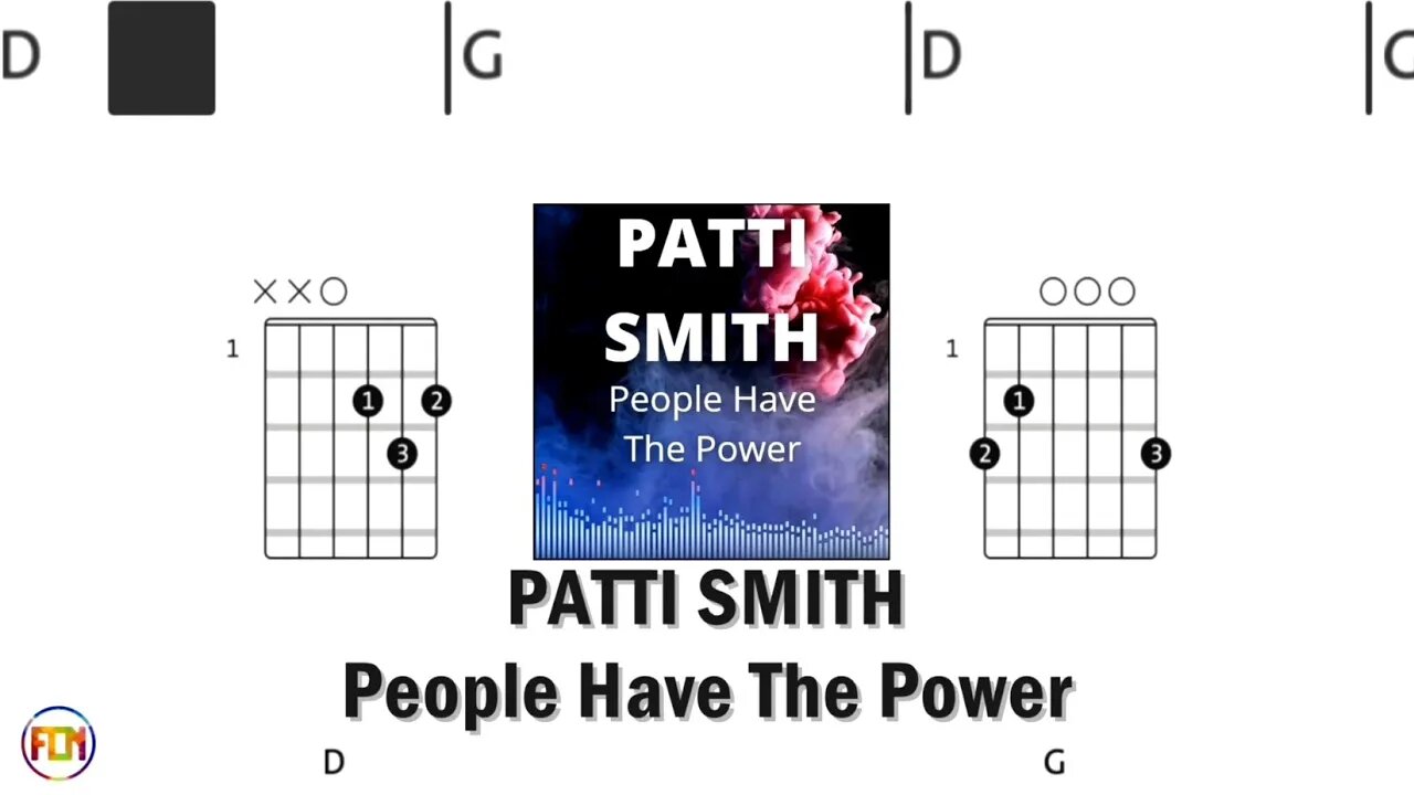 PATTI SMITH People Have The Power FCN GUITAR CHORDS & LYRICS