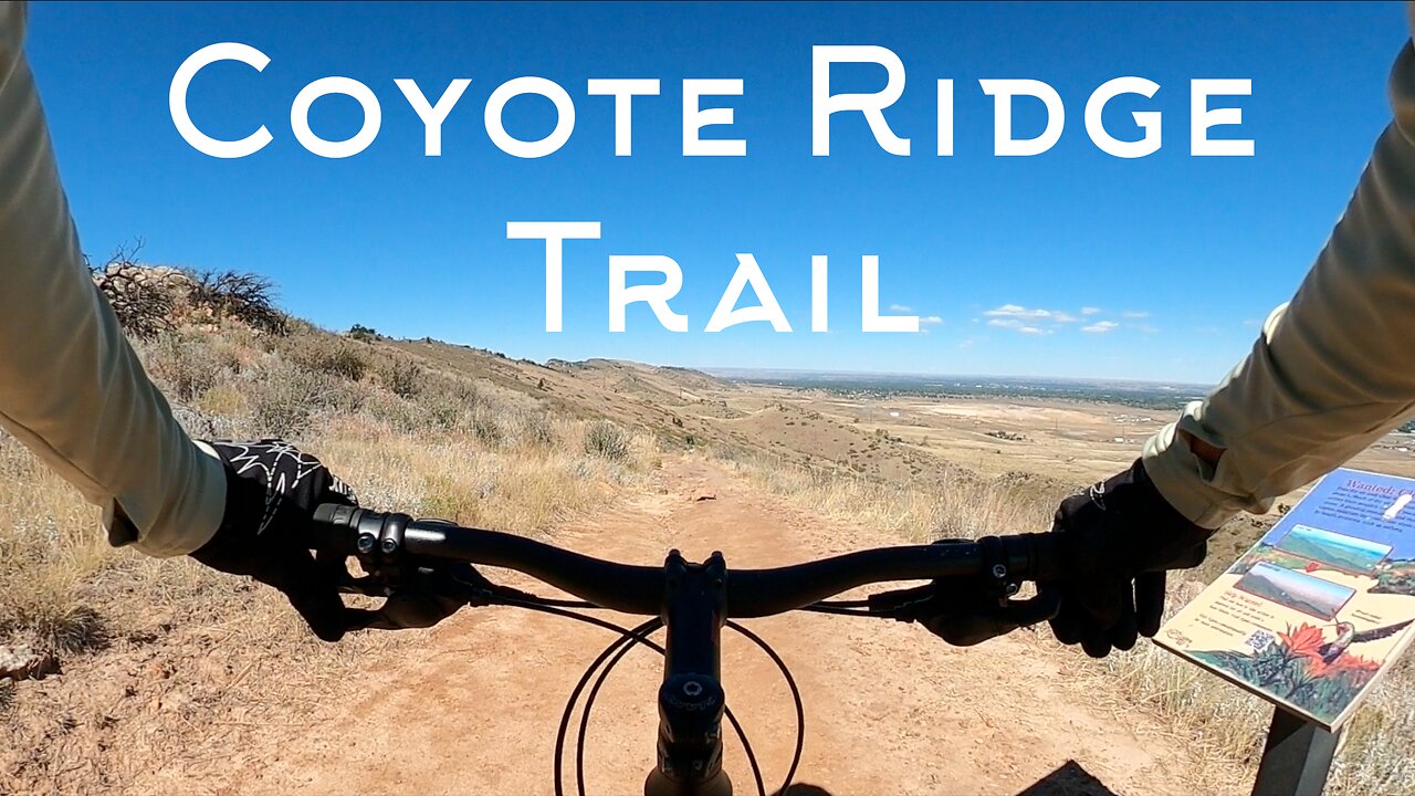 Mountain Biking Coyote Ridge Trail in Larimer County, Colorado