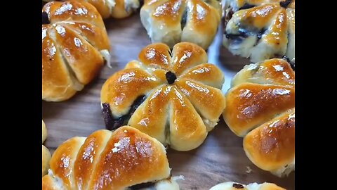 Sweet Tangzhong Nutella Buns