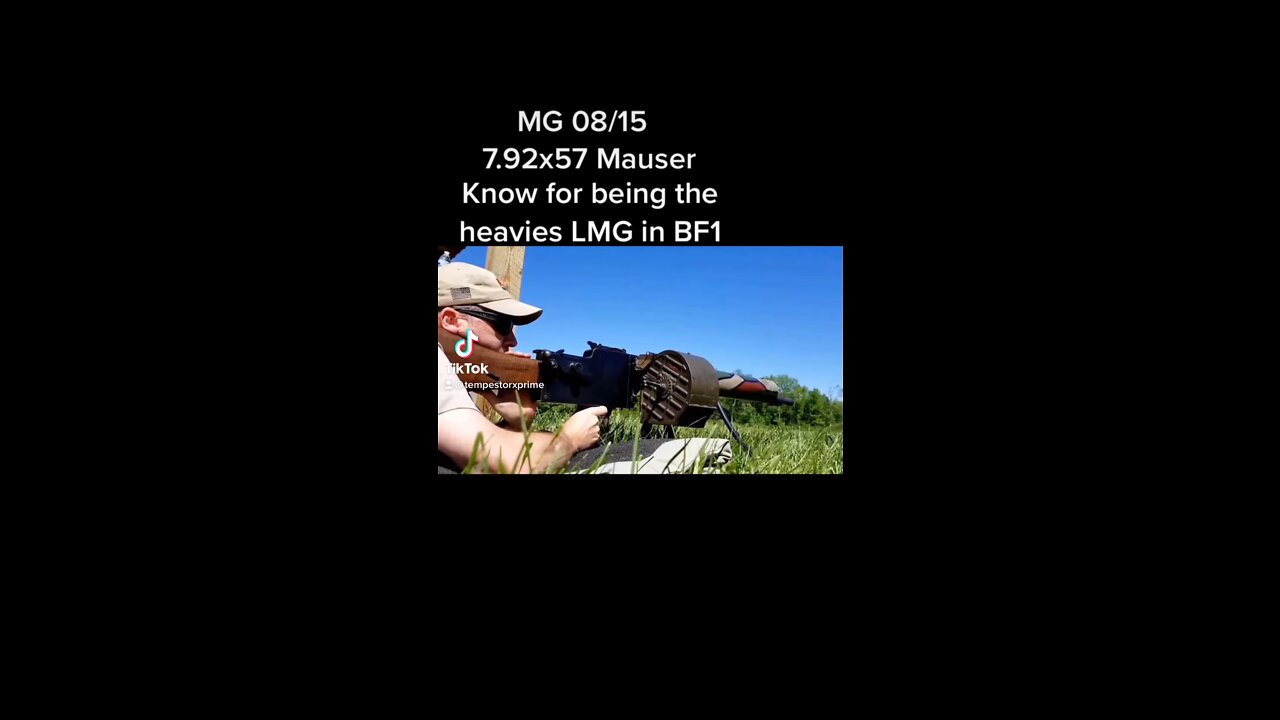 Old but fairly reliable MG 08/15