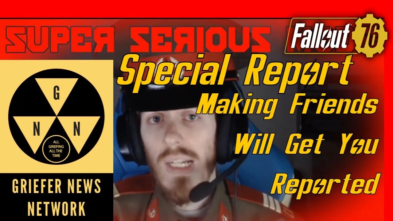 Fallout 76 Griefer News - Making Friends With Soviet Station TV Will Get You Reported.