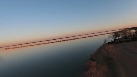 DJI FPV : Windsurfer Park at Sunset (172)