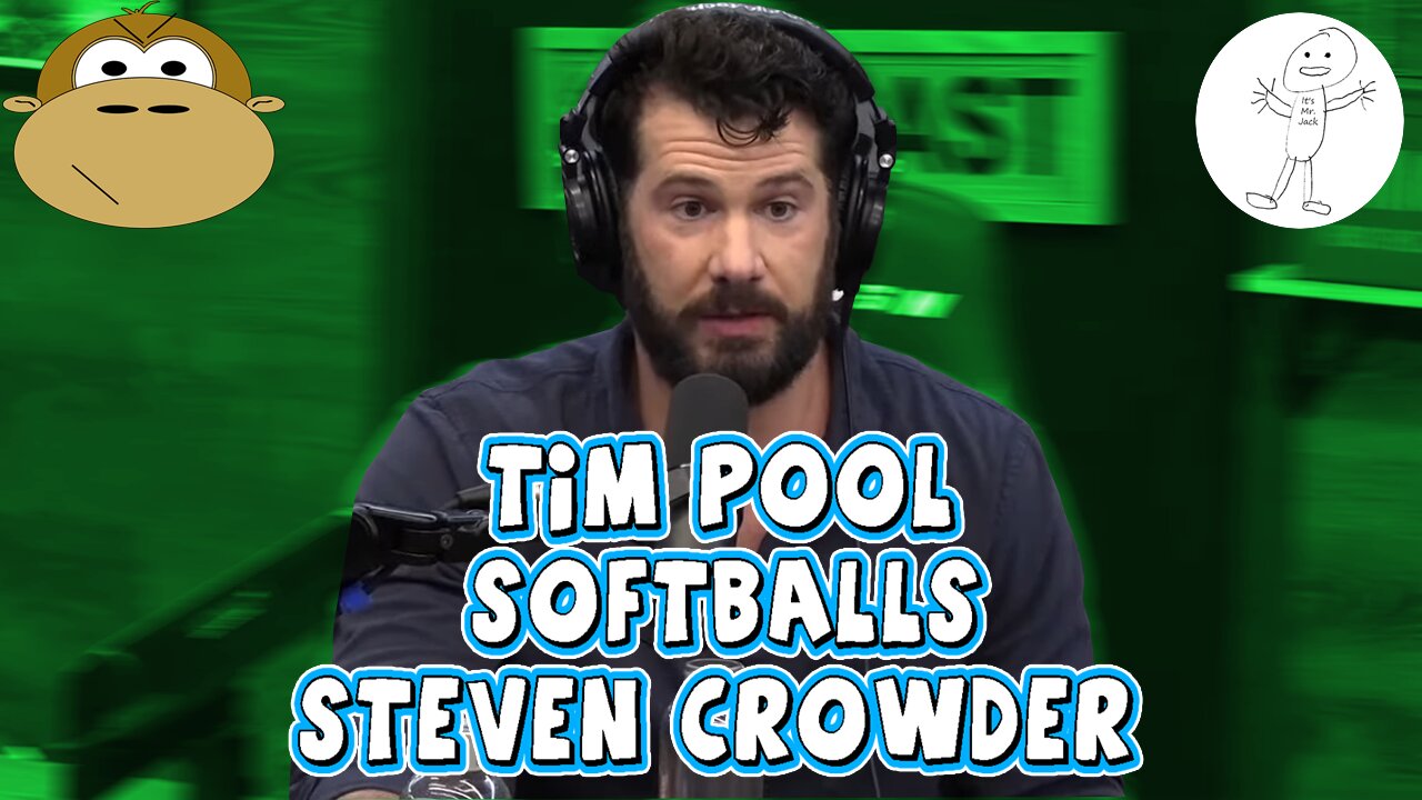 Tim Pool Softballs Steven Crowder in PATHETIC Interview - MITAM