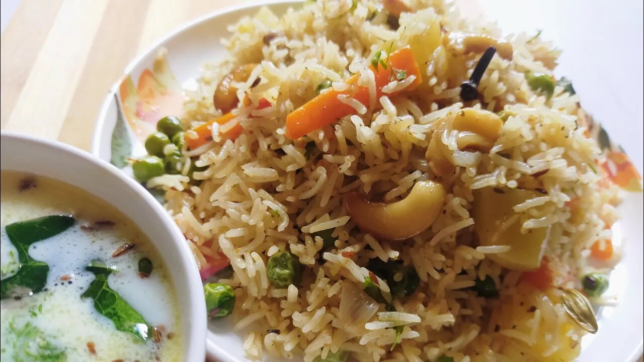 Vegitable Pulao Recipe l वेज पुलाव l Easy Pulao l Veg Biryani Recipe