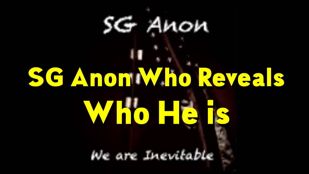 SGAnon Jan 26 > Who Reveals Who He is