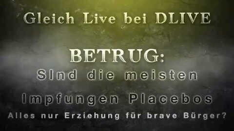 PLACEBO-Impfungen?